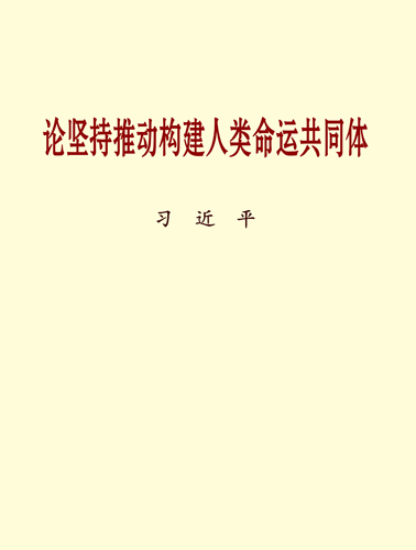 論堅(jiān)持推動(dòng)構(gòu)建人類命運(yùn)共同體