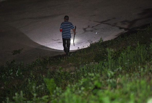 “保衛(wèi)家園，誰都不能是旁觀者”——夜訪洞庭湖大堤防汛一線