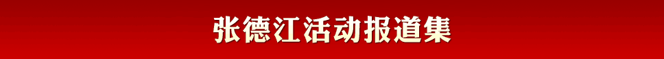 張德江活動(dòng)報(bào)道集