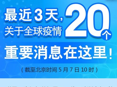 【圖解】最近3天，關(guān)于全球疫情20個重要消息在這里！